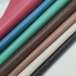 Free samples Microfiber Cuero eco leather material Microfiber PU leather Synthetic Leather