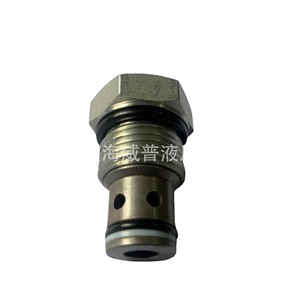 Vanne de retenue hydraulique à cartouche filetée CV10-20 en acier au carbone pour fluide huileux à température normale - Product Image 1
