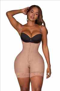 Faja de cuerpo completo para mujer, pero levantador de talla grande, faja de alta compresión, fajas moldeadoras para perder peso, ropa moldeadora posparto - Product Image 3