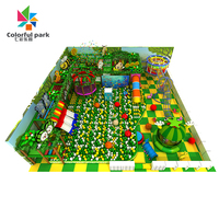 Parc coloré Thèmes personnalisables de jeu doux pour enfants thème trampoline aire de jeux enfants extérieur/intérieur jeu d'arcade doux