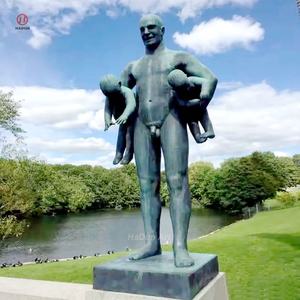Открытый парк голая злая Скульптура бронзовая статуя - Product Image 4