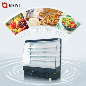 Enfriador Comercial de Exhibición Abierta con Control Digital de Temperatura para Refrigeración de Supermercados - Product Image 4