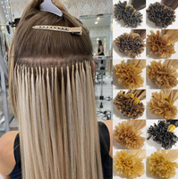 Fournisseur fiable d'extensions de cheveux humains pré-collées en U, cheveux vierges russes Remy, doux, lisses, extensions de cheveux à la kératine invisibles