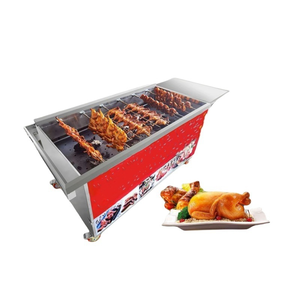 Máquina Asadora Vertical de Acero Inoxidable a Gas de Calidad Premium, Motor Portátil de Alta Productividad para Asar Pollo y Carne - Product Image 1