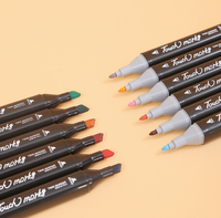 XinyiArt – ensemble de marqueurs professionnels à l'alcool à double pointe, 168 couleurs, pour artistes, croquis d'art, livres de coloriage, peinture