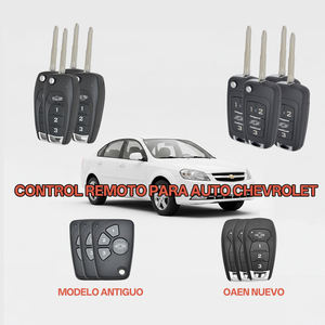 Controles Remotos de Código Fijo/Aprendizaje para Alarmas de Automóviles Chevrolet para el Mercado Sudamericano - Product Image 1