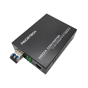 1,25G 2,5G 10G SFP Media Converter 1FX SFP <span class=keywords><strong>a</strong></span> 1TX <span class=keywords><strong>UTP</strong></span> RJ45 10/100/1000/2500Base-T RJ45 <span class=keywords><strong>a</strong></span> 2500Base-FX Fiber Media Converter SFP - Product Image 1