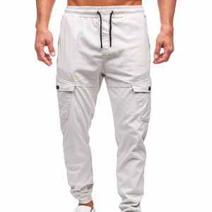 Pantalon cargo personnalisé en coton Pantalon cargo à séchage rapide confortable et ample Pantalon cargo pour hommes Vente en gros - Product Image 1