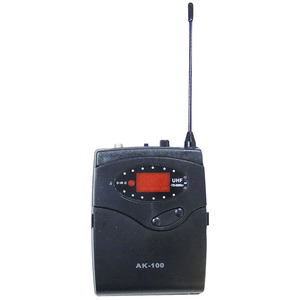 Ak 100 Uhf Headband <b>Tie</b> <b>Back</b> Radio Microphone With Foam Windscreen For Communication Use - Product Image 3