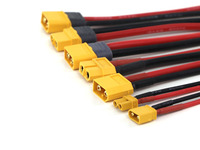 Câble adaptateur Amass XT30 XT60 XT90, fil en silicone 12AWG 150mm pour batterie Lipo RC, connecteur Deans T femelle mâle en plastique
