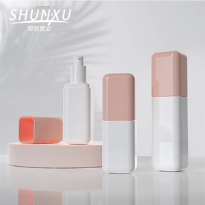 Hot bán sản phẩm mới nhựa vuông Shaped Mist Spray Chai 80ml 100ml 120ml <span class=keywords><strong>Mini</strong></span> Mỹ phẩm bao bì Body Lotion Spray Chai - Product Image 6