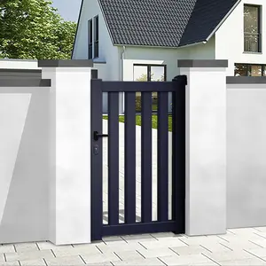 Pintu dan gerbang aluminium cor gerbang aluminium kustom