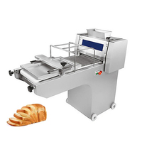 Machine à façonner la pâte à pain pour boulangerie commerciale, pour la fabrication de baguettes et de pain grillé, en acier inoxydable 304, haute capacité