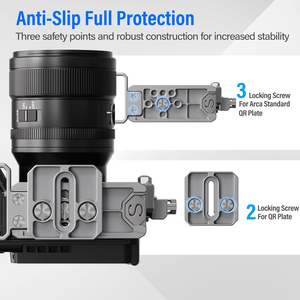 Kit de cage de caméra SIRUI pour <span class=keywords><strong>Sony</strong></span> <span class=keywords><strong>FX</strong></span> <span class=keywords><strong>3</strong></span> FX30 avec poignée supérieure dragonne pince de câble Rail OTAN - Product Image 4