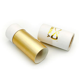 Tubo di Carta Personalizzato con Foglia d'Oro per Flaconi Contagocce 10ml 30ml, Confezione Cilindrica in Carta Kraft per Oli Essenziali, Profumi e Cosmetici - Product Image 4