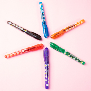 Juego <span class=keywords><strong>de</strong></span> regalo <span class=keywords><strong>de</strong></span> Arte <span class=keywords><strong>de</strong></span> tatuaje temporal <span class=keywords><strong>para</strong></span> niñas, plantillas <span class=keywords><strong>de</strong></span> bolígrafos <span class=keywords><strong>de</strong></span> tatuaje <span class=keywords><strong>de</strong></span> 6 colores, arte corporal <span class=keywords><strong>de</strong></span> <span class=keywords><strong>maquillaje</strong></span> <span class=keywords><strong>de</strong></span> plástico <span class=keywords><strong>para</strong></span> <span class=keywords><strong>adolescentes</strong></span>, fiesta lavable <span class=keywords><strong>para</strong></span> niños - Product Image 1