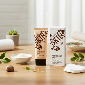 FORTHESKIN ผลิตภัณฑ์บำรุงผิวจากธรรมชาติ บีบีครีมเกาหลีสูตรหอยทาก คอลลาเจน 50 มล. บำรุงผิว ลดเลือนริ้วรอย ชุ่มชื้น เหมาะสำหรับทุกสภาพผิว - Product Image 3