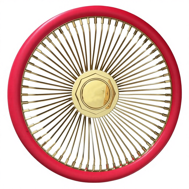 15 Inch Gold Dayton Wire Wheel