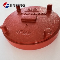 JINFENG Système de protection contre l'incendie Cast Technics Raccord de tuyau rainuré et surface de peinture pour gicleurs d'incendie et lutte contre l'incendie