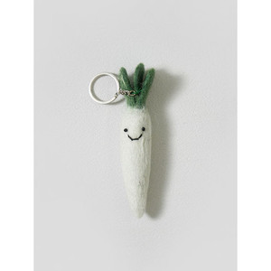 Pays vacances laine porte-clés laine alliage EVA lumière Animal fruits Anime motif arc-en-ciel coloré pour anniversaire cadeau de noël tissé - Product Image 1