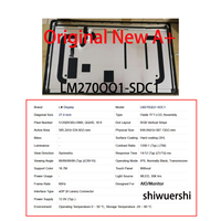 Panel de Pantalla LCD de 27 Pulgadas en Oferta, IPS 5120*2880 EDP 60Hz, Reemplazo para LM270QQ1 SDA1 SDF1 SDF2 SDB1 SDB2 SDC1 SDC2 SDD1 SDE1