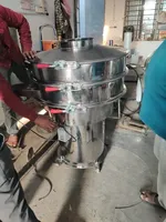 Machine de tamisage vibratoire en acier inoxydable Micron India, économie d'énergie, faible bruit, 150 kg/heure, 240 V, pour tamisage de poudre, granulés et comprimés