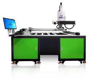 Máquina de corte a laser automática horizontal vertical de alta qualidade para processamento de furos de vidro coloridos