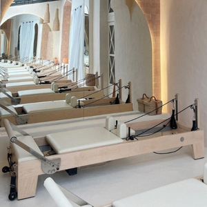 Reformador de Pilates de madera de arce de alta calidad, precio de fábrica, máquina moldeadora de cuerpo, equipo, reformador de Pilates - Product Image 1