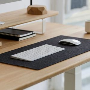 Modern Square Felt Cork Mouse Pad Mat Eco-Friendly No Slip Durable Home Office School Supplies Desk Accessories - Product Image 3