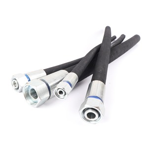Hydraulic <b>Hose</b> Steel Wire Braided <b>Rubber</b> High Pressure Acid Alkali Resistant For Hydraulic Machinery - Product Image 2