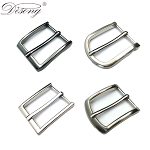 Hebilla de Cinturón Personalizada de 35 mm, Hebilla de Cinturón de Aleación de Zinc con Placa Cromada y Acabado Pulido para Hombre - Product Image 1