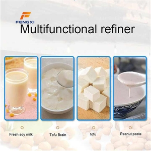 FXL Moulin à pierre automatique pour lait de soja et <span class=keywords><strong>tofu</strong></span>, avec séparation des résidus, broyeur commercial sans filtre, machine à lait de soja et extracteur de jus - Product Image 5