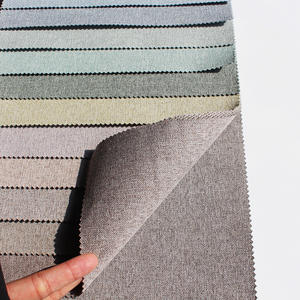 Échantillon gratuit 2025, vente en gros, tissu de rideaux occultants thermiques isolés en polyester et <span class=keywords><strong>lin</strong></span> 100% - Product Image 3