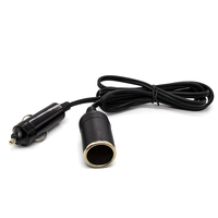 12V-24V voiture allume-cigare câble d'extension répartiteur d'alimentation chargeur femelle prise connecteur adaptateur