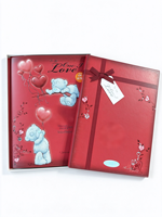 Ensemble de cartes de vœux personnalisées en papier gaufré, cartes souvenir personnalisées de qualité supérieure, Saint-Valentin, anniversaire, occasions romantiques