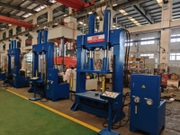 Presse d'atelier hydraulique de 100 tonnes avec double cylindre, certifiée CE, personnalisation OEM disponible