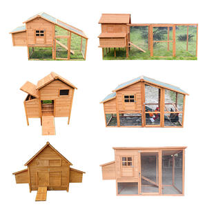 SDC035 Toptan Lüks Özel Yapım Su Geçirmez Ahşap Tavuk Kümesi Yumurtlayan Tavuklar İçin Ekolojik Evcil Hayvan Evi - Product Image 6