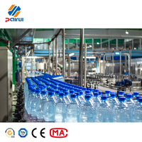 Máquina de llenado de líquidos para agua con gas, máquina de llenado de botellas pequeñas, planta de llenado de agua mineral en botellas PET