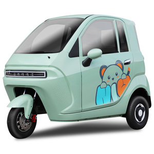 Triciclo Eléctrico Cerrado para Pasajeros KEYU con Certificación Europea EEC COC 60V1500w - Product Image 5