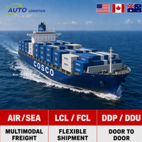 Service d'expédition rapide de conteneurs LCL + Express par voie maritime, origine Guangdong, manutention de marchandises dangereuses, Chine Melbourne, DDP gratuit