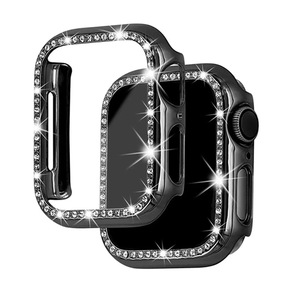 Coloré mode Bling diamant coque housse de protection boîtier de montre pour iWatch série 8 7 6 5 4 3 2 1 <span class=keywords><strong>SE</strong></span> - Product Image 1
