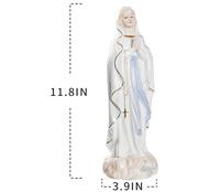Statue de la vierge marie marie, statuette de collectionner, en céramique, de style catholique, Statue de la vierge marie, haut de gamme