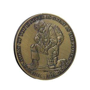 Insigne commémoratif du tireur d'élite américain Médaille de bronze vert Pièce de défi Plaqué or Métal sculpté Rond UV Imprimé - Product Image 5