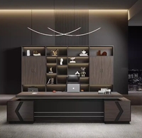 Table de Bureau Directeur Luxe Haut de Gamme pour PDG, Gestionnaire, Cadre à Prix d'Usine