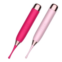 Vrouwelijke masturbatie vibrerende seksspeeltje clitoris massage stick G-spot stimulerende orgasme pen 30dB 7 frequenties USB dagelijks