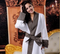 Ensemble de peignoir d'hôtel écologique bon marché