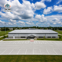 Hangar d'atelier préfabriqué en acier robuste pour équipement agricole, entrepôt en acier, bâtiment métallique