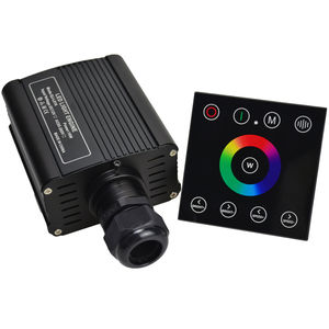 RGBW Fiber Optic Light Source Machine 2.4G Wireless Touch Panel <b>Remote</b> <b>Controller</b> Wall Mounted RGB Zone Dimmer for Home Theater - Product Image 5