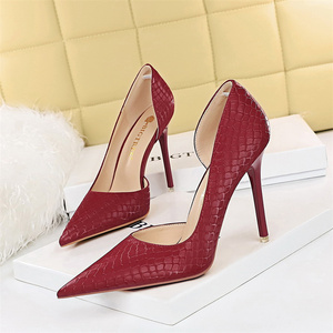 Zapatos de Tacón Alto de Lujo para Mujer, Diseño de Serpiente, Talla Grande 43, Zapatos de Fiesta y Boda, 2025 - Product Image 2