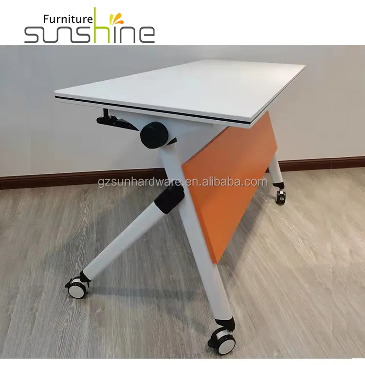 Hot Sell Desk Furniture Office Training Desk Rectangluar/Sector shape Various Combinations Movable School Conference Office Use